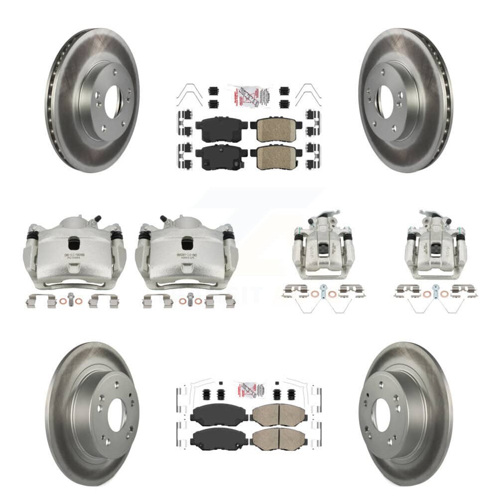 Transit Auto - KCG-102387N - Front and Rear Disc Brake Kits