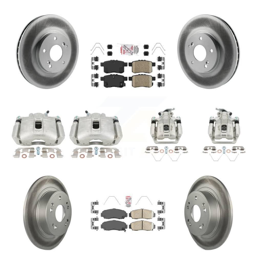 Transit Auto - KCG-102389N - Front and Rear Disc Brake Kits