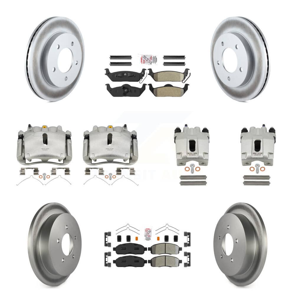 Transit Auto - KCG-102450N - Front and Rear Disc Brake Kits