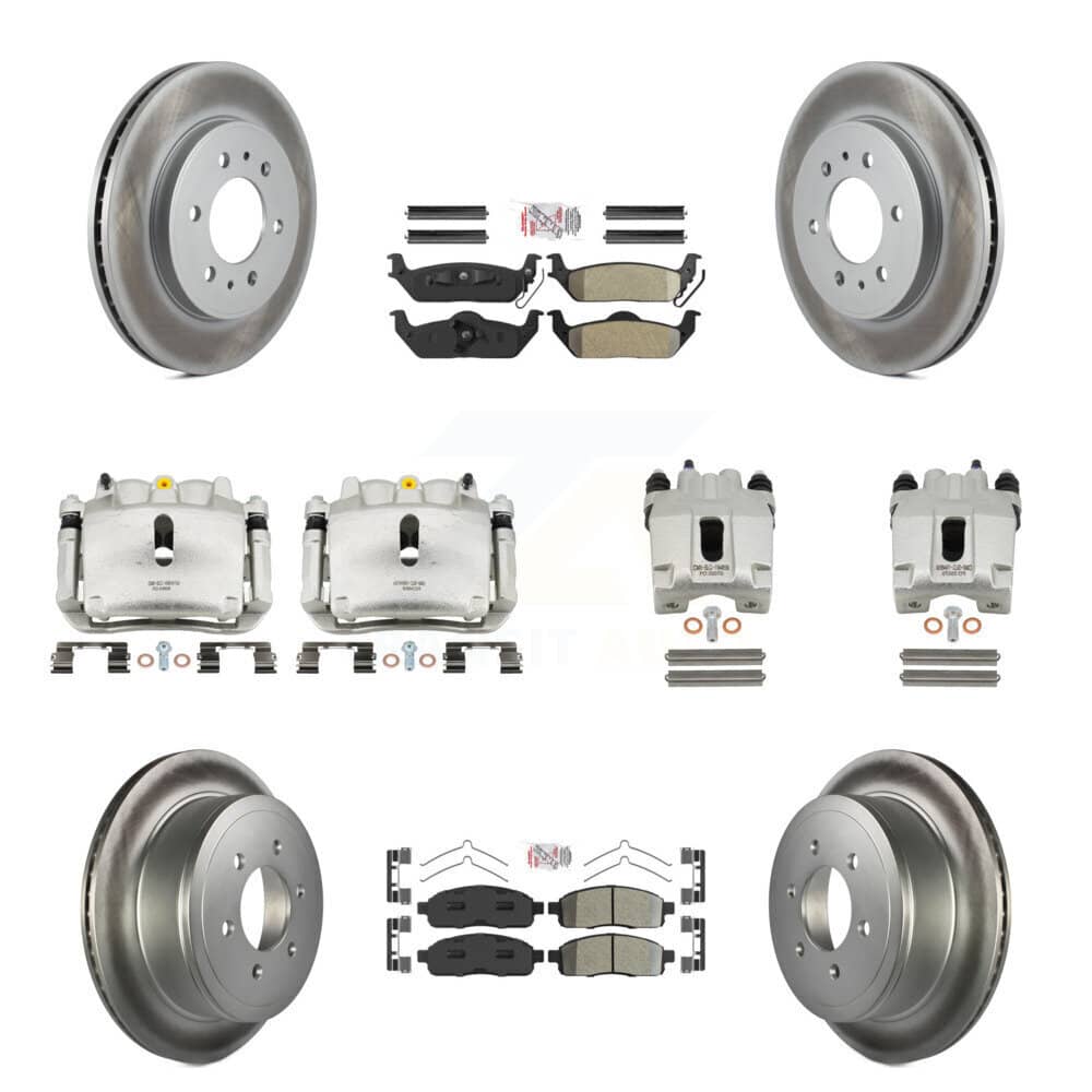 Transit Auto - KCG-102463N - Front and Rear Disc Brake Kits