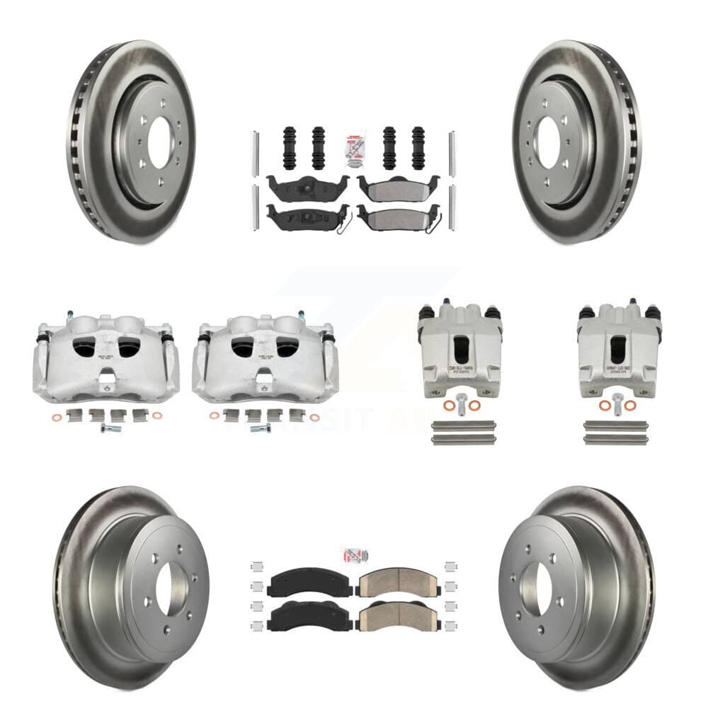 Transit Auto - KCG-102474N - Front and Rear Disc Brake Kits