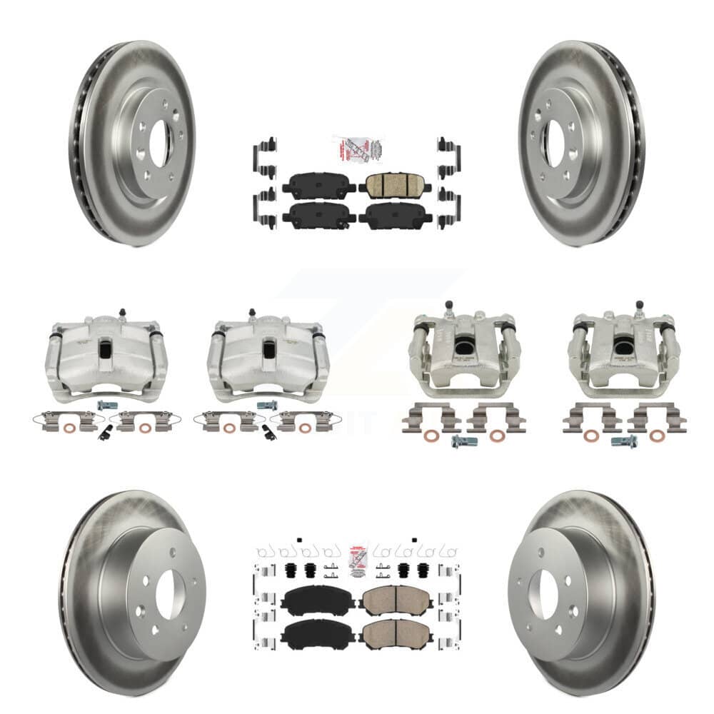 Transit Auto - KCG-102486N - Front and Rear Disc Brake Kits