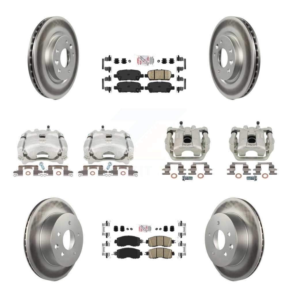 Transit Auto - KCG-102501N - Front and Rear Disc Brake Kits