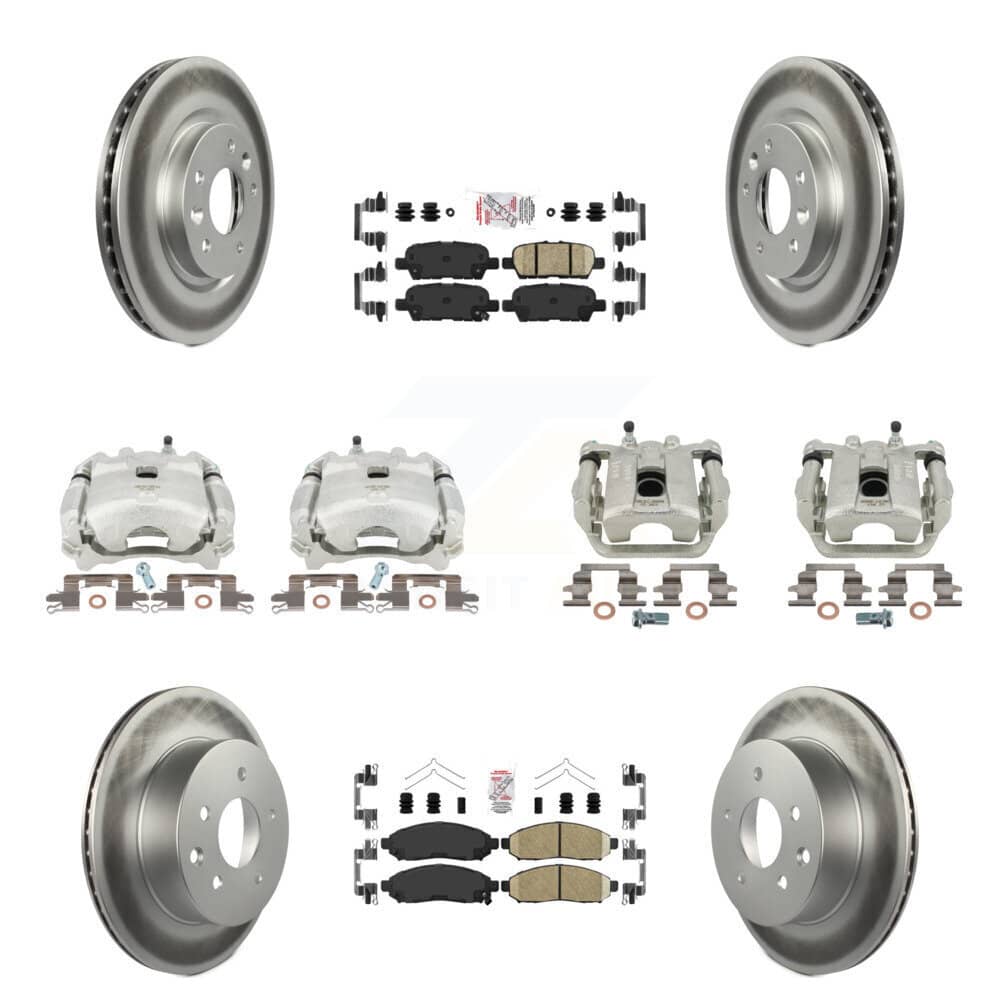 Transit Auto - KCG-102503N - Front and Rear Disc Brake Kits