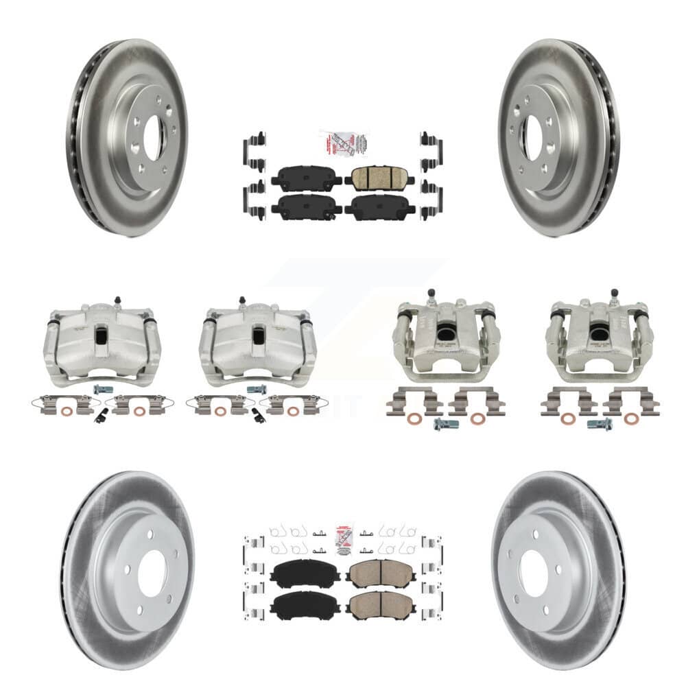 Transit Auto - KCG-102515N - Front and Rear Disc Brake Kits