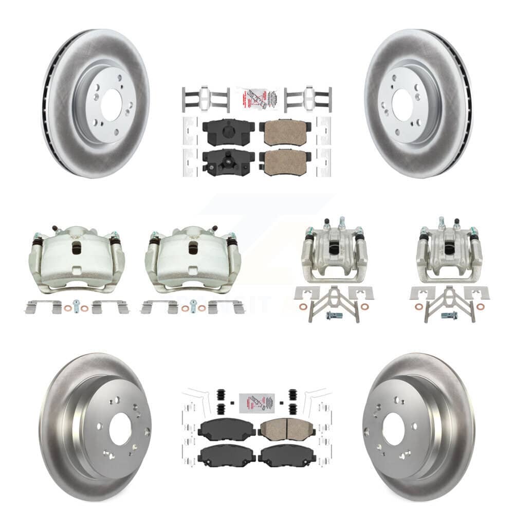 Transit Auto - KCG-102548N - Front and Rear Disc Brake Kits
