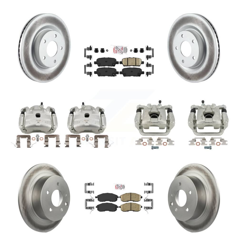 Transit Auto - KCG-102561N - Front and Rear Disc Brake Kits