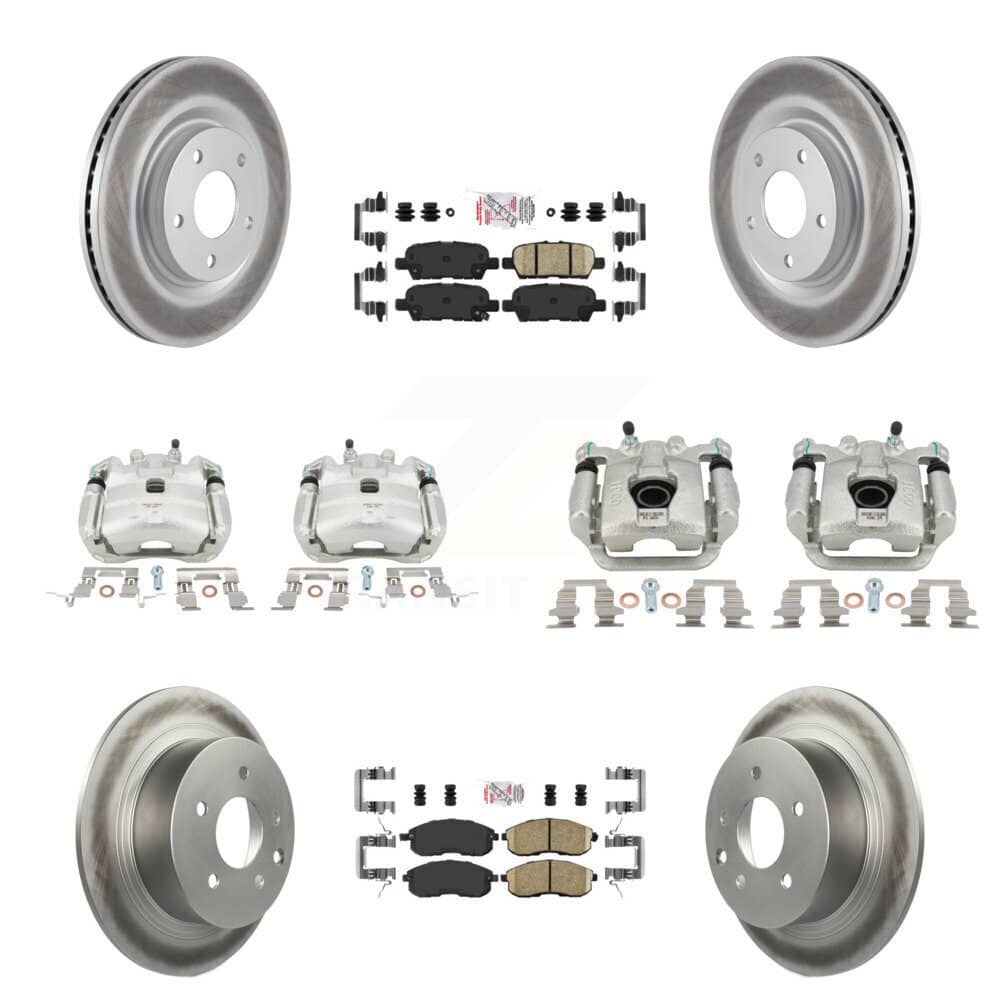 Transit Auto - KCG-102572N - Front and Rear Disc Brake Kits
