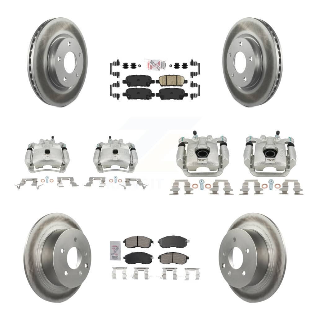 Transit Auto - KCG-102576N - Front and Rear Disc Brake Kits