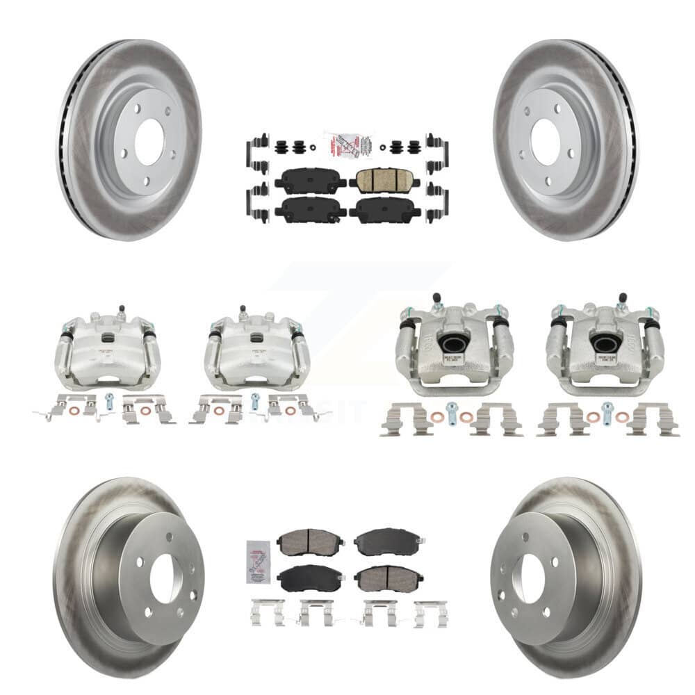 Transit Auto - KCG-102580N - Front and Rear Disc Brake Kits