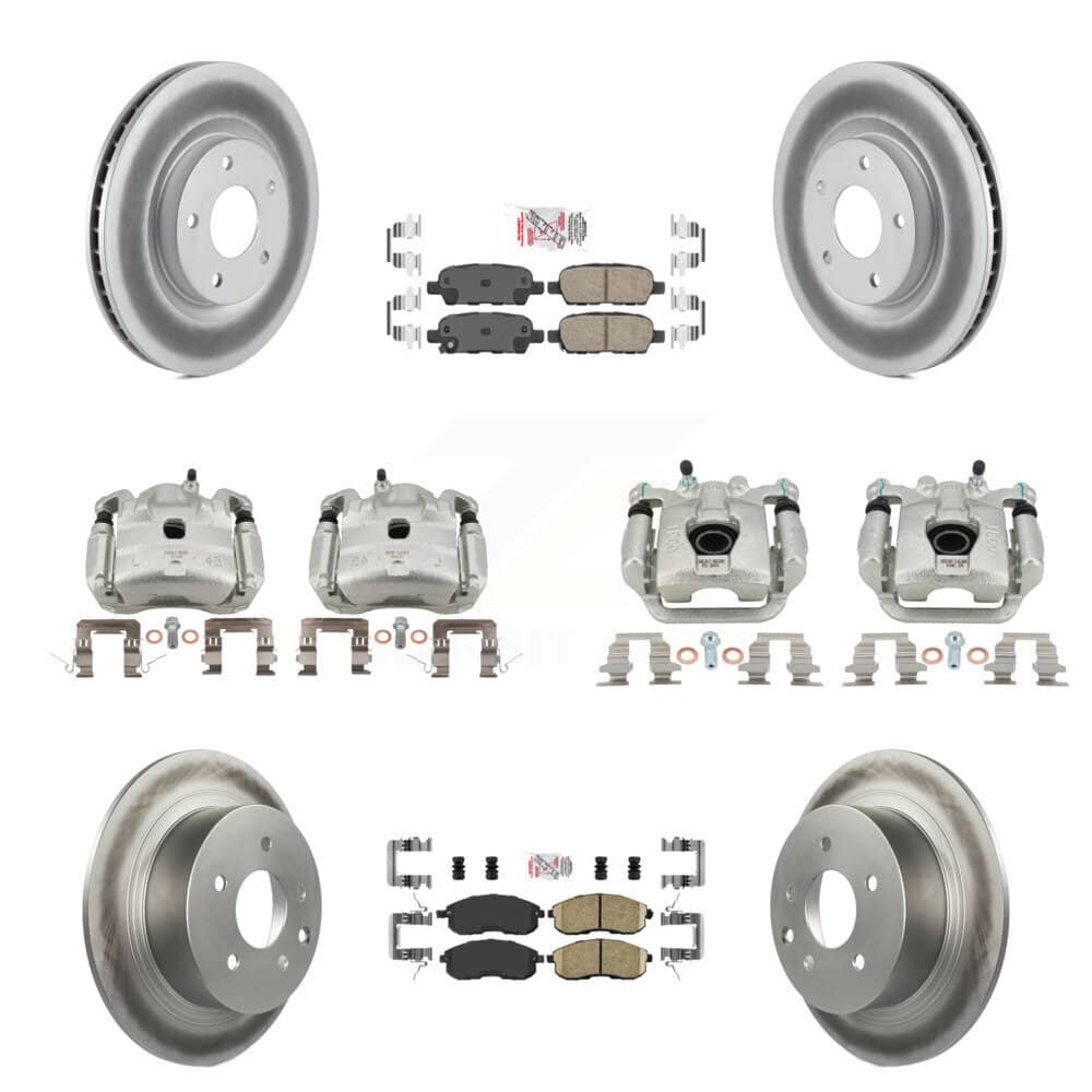 Transit Auto - KCG-102584N - Front and Rear Disc Brake Kits
