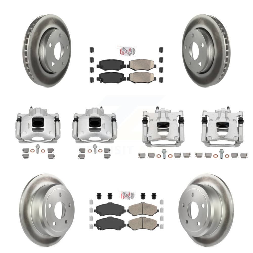 Transit Auto - KCG-102585N - Front and Rear Disc Brake Kits