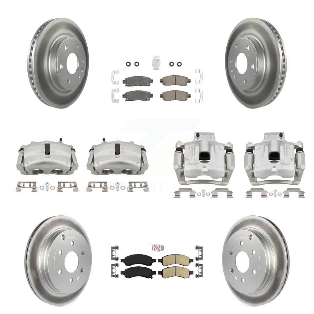 Transit Auto - KCG-102591N - Front and Rear Disc Brake Kits