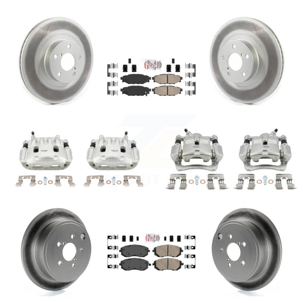 Transit Auto - KCG-102605N - Front and Rear Disc Brake Kits