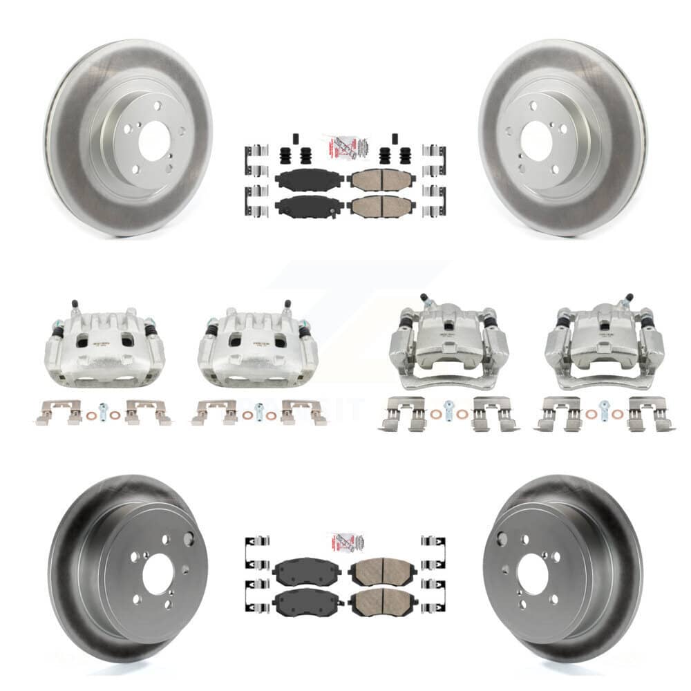 Transit Auto - KCG-102607N - Front and Rear Disc Brake Kits