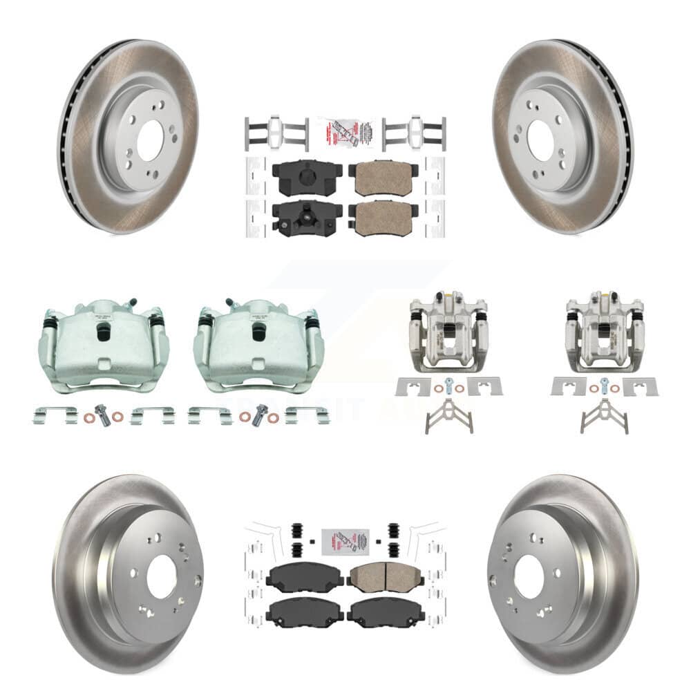 Transit Auto - KCG-102640N - Front and Rear Disc Brake Kits