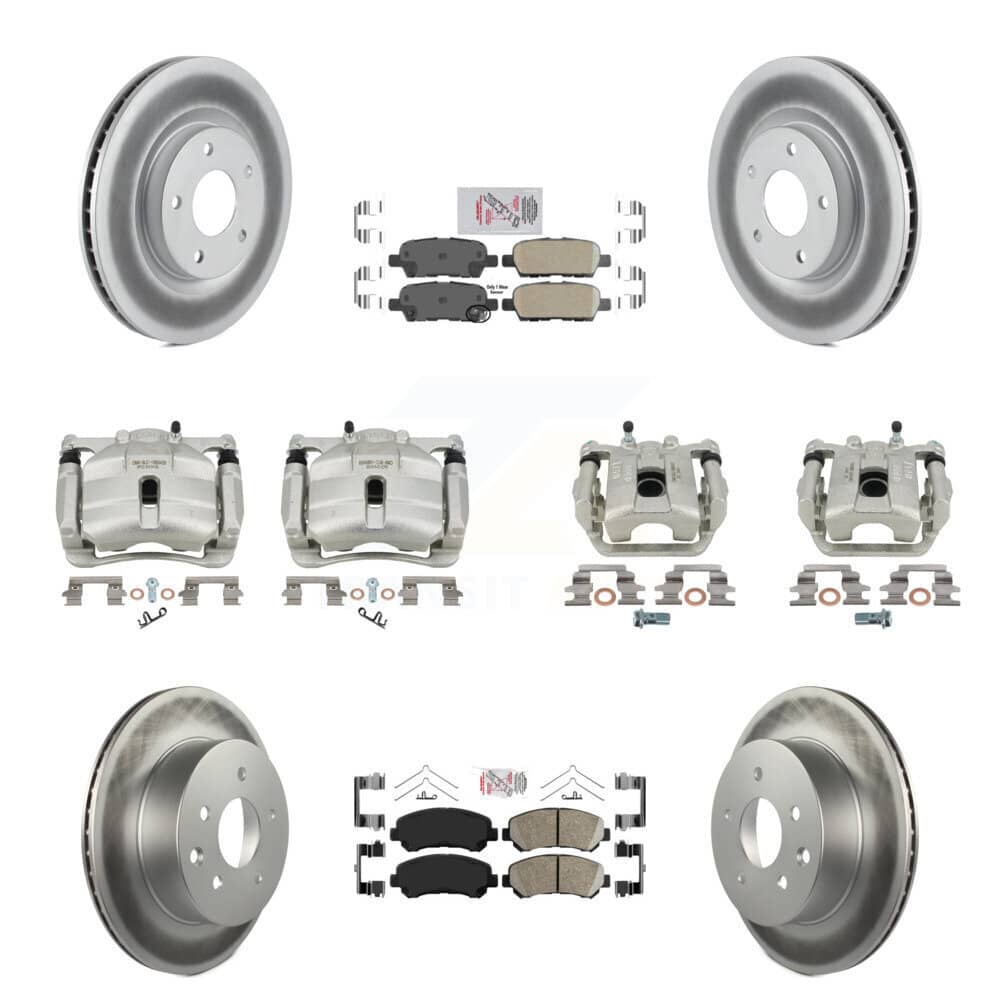 Transit Auto - KCG-102648N - Front and Rear Disc Brake Kits