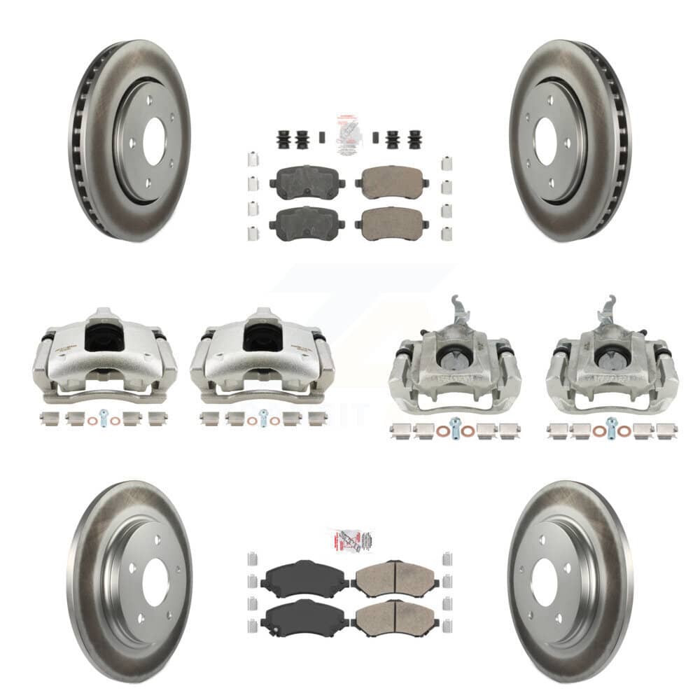 Transit Auto - KCG-102652N - Front and Rear Disc Brake Kits