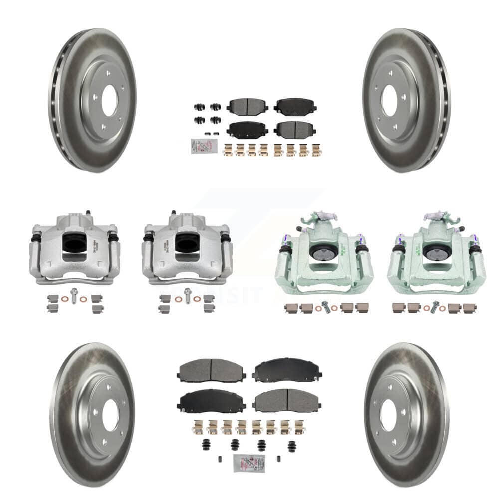 Transit Auto - KCG-102681N - Front and Rear Disc Brake Kits