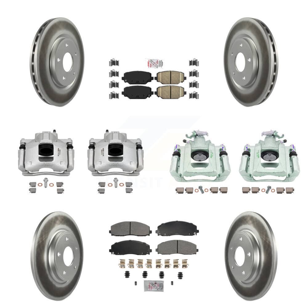 Transit Auto - KCG-102687N - Front and Rear Disc Brake Kits