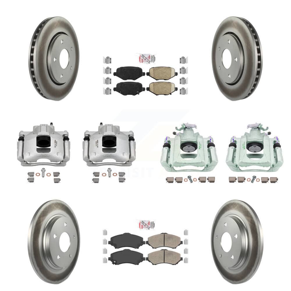 Transit Auto - KCG-102689N - Front and Rear Disc Brake Kits