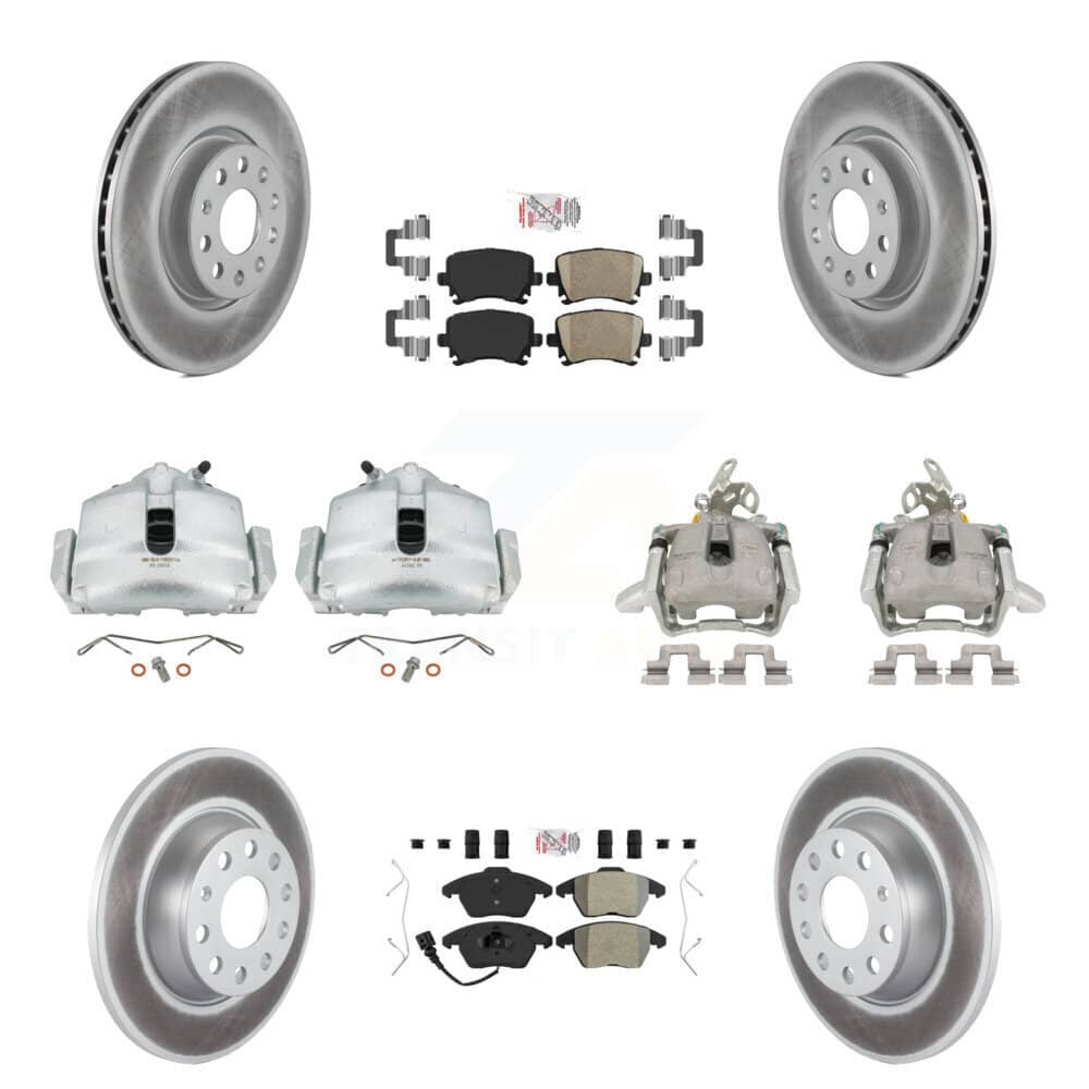 Transit Auto - KCG-102697N - Front and Rear Disc Brake Kits