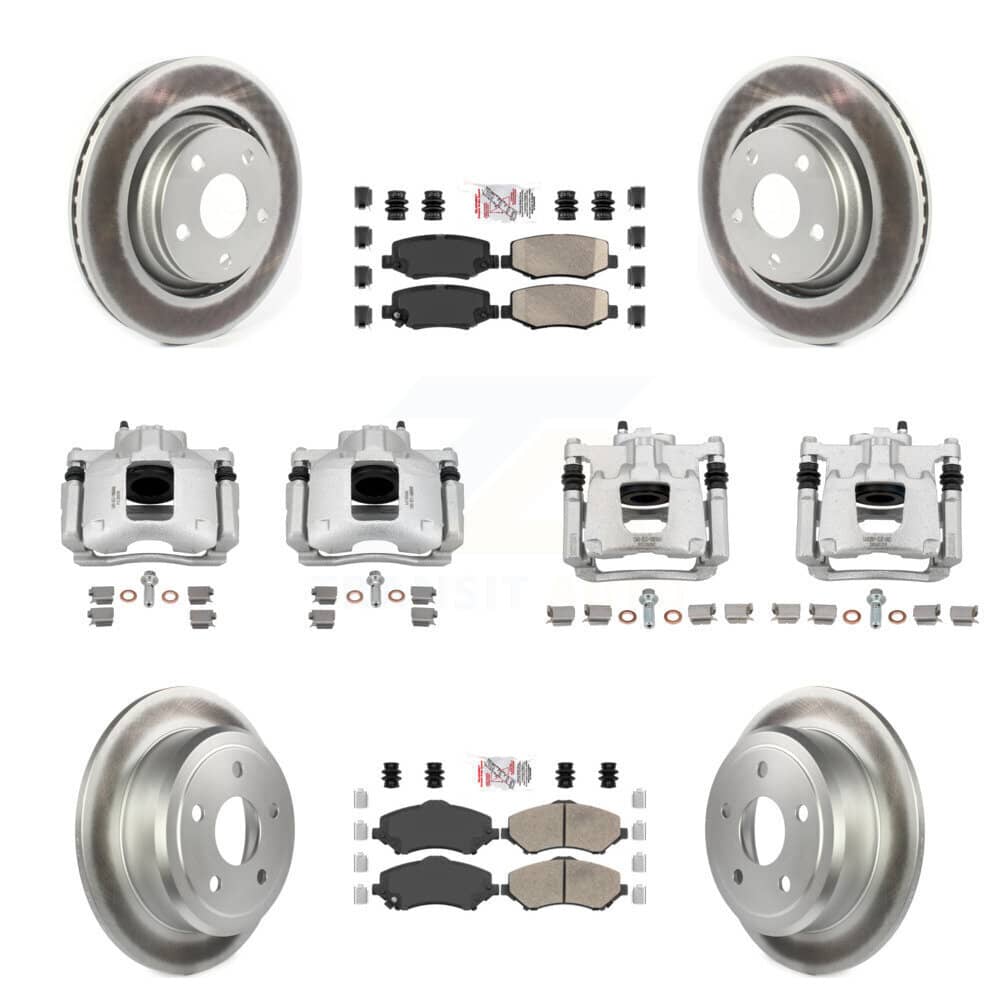 Transit Auto - KCG-102807N - Front and Rear Disc Brake Kits