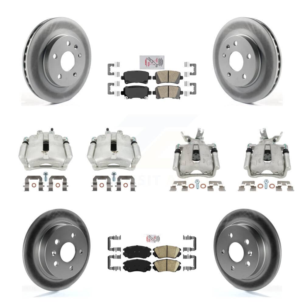 Transit Auto - KCG-102832N - Front and Rear Disc Brake Kits