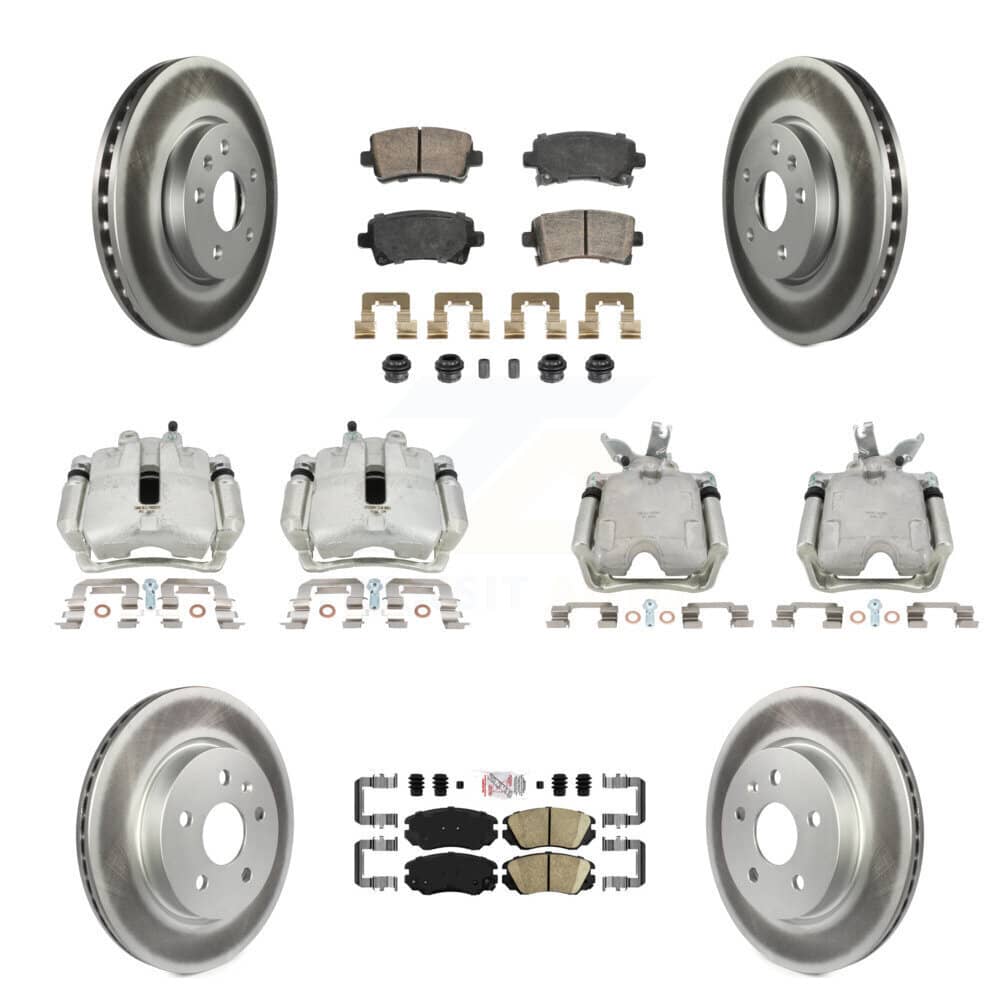 Transit Auto - KCG-102833N - Front and Rear Disc Brake Kits