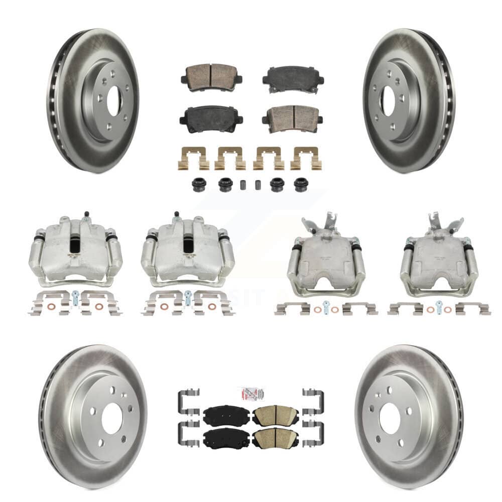 Transit Auto - KCG-102834N - Front and Rear Disc Brake Kits