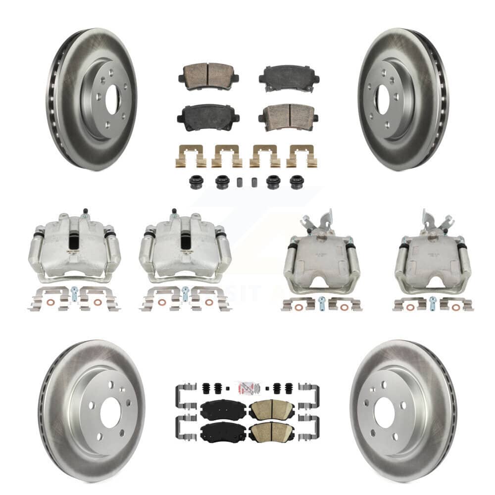 Transit Auto - KCG-102837N - Front and Rear Disc Brake Kits