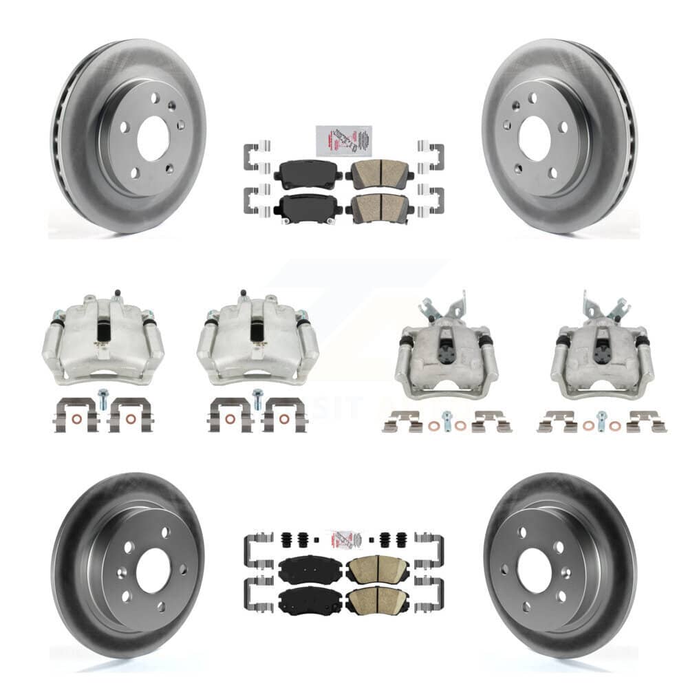 Transit Auto - KCG-102843N - Front and Rear Disc Brake Kits
