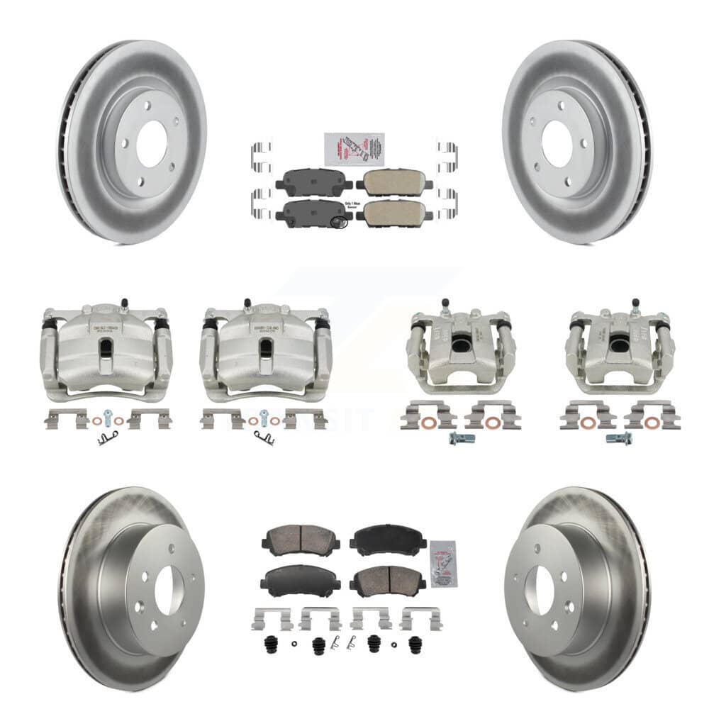 Transit Auto - KCG-102879N - Front and Rear Disc Brake Kits
