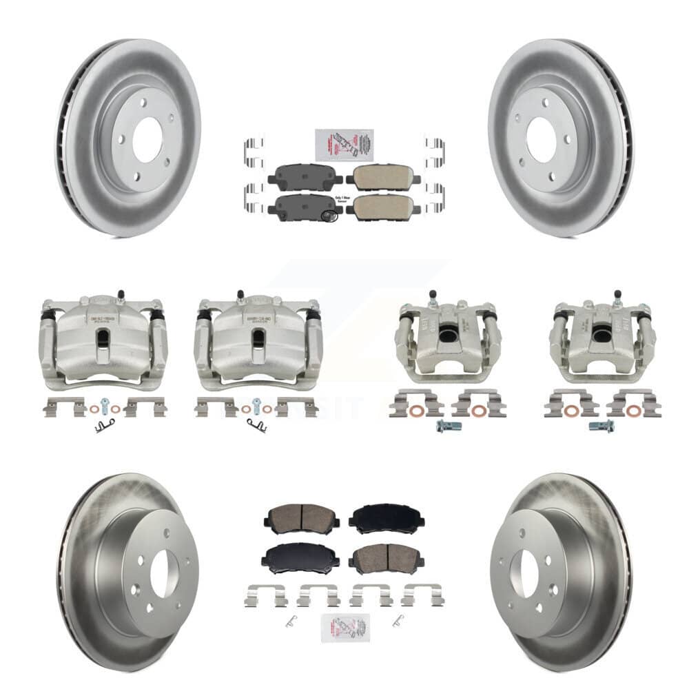 Transit Auto - KCG-102880N - Front and Rear Disc Brake Kits