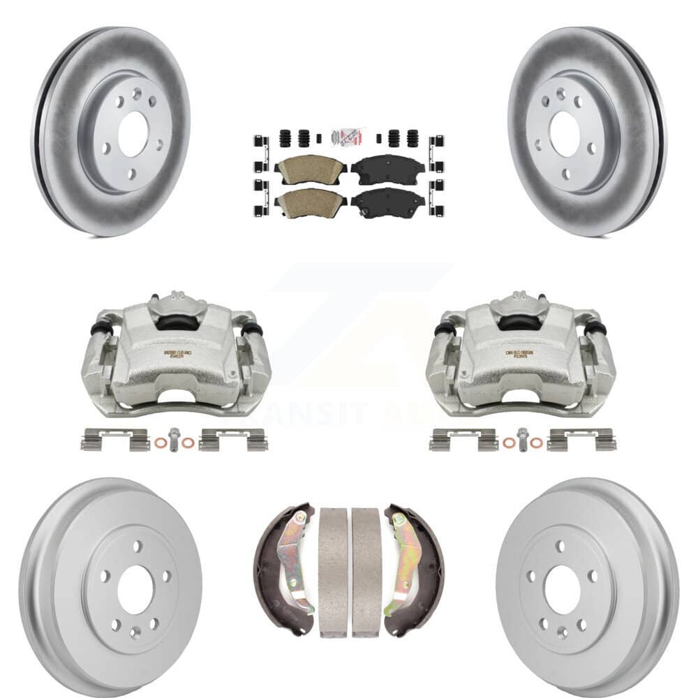 Transit Auto - KCG-102896N - Front and Rear Disc Brake Kits
