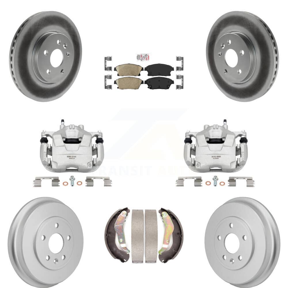Transit Auto - KCG-102899N - Front and Rear Disc Brake Kits