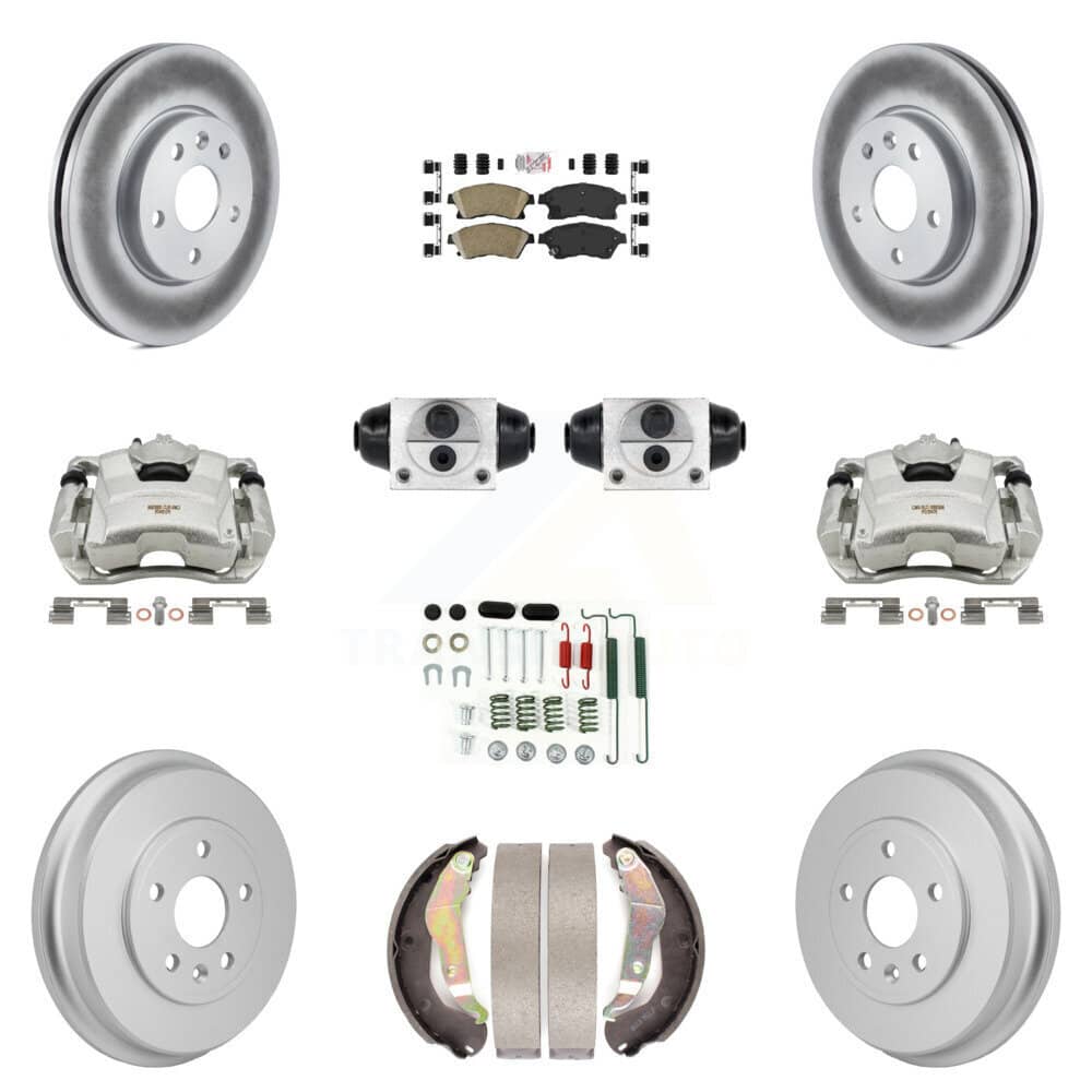 Transit Auto - KCG-102910N - Front and Rear Disc Brake Kits