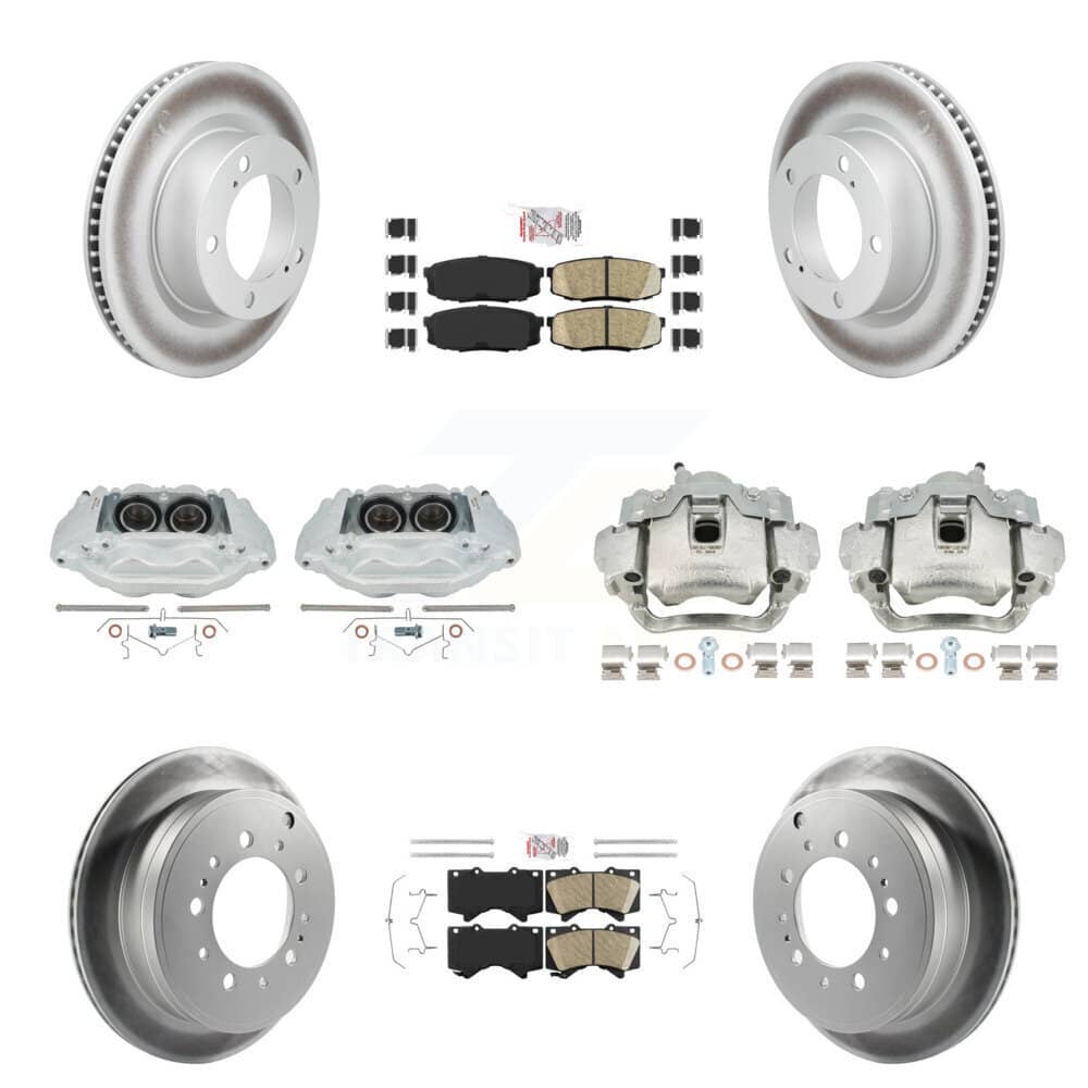 Transit Auto - KCG-102929N - Front and Rear Disc Brake Kits