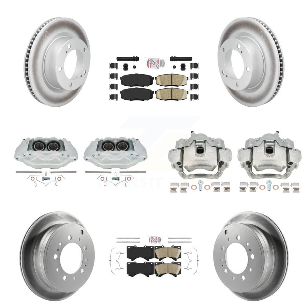 Transit Auto - KCG-102931N - Front and Rear Disc Brake Kits