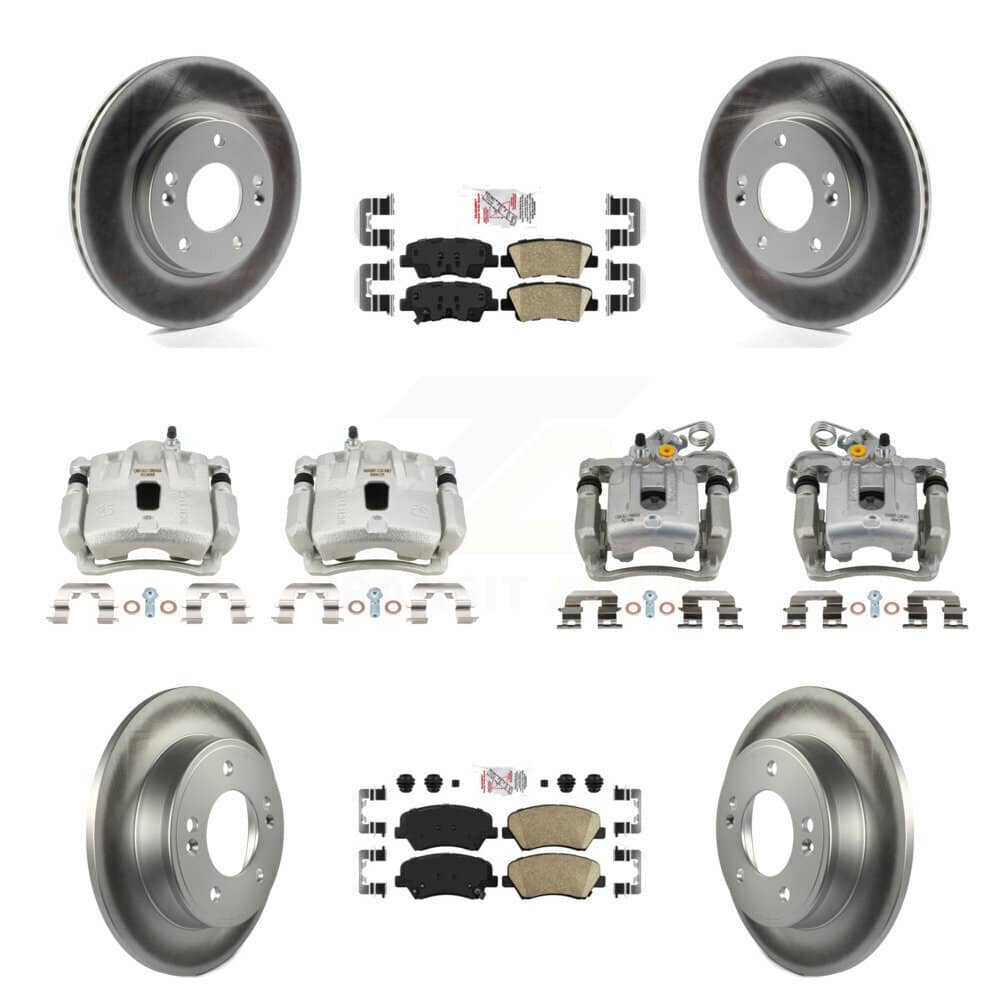 Transit Auto - KCG-102932N - Front and Rear Disc Brake Kits