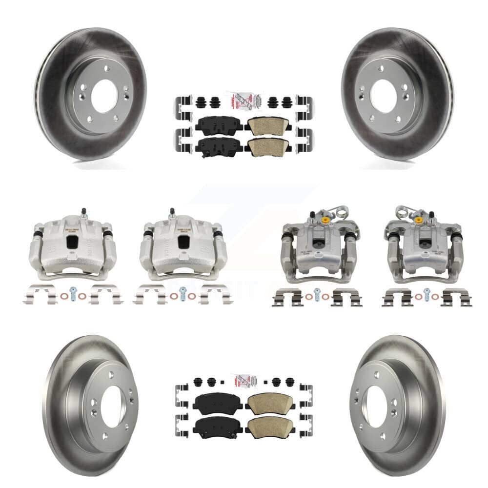 Transit Auto - KCG-102934N - Front and Rear Disc Brake Kits