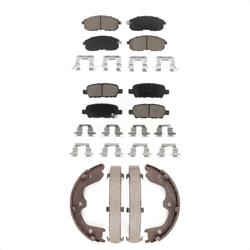 Transit Auto - KCN-100001 - Front and Rear Disc Brake Pad Kits