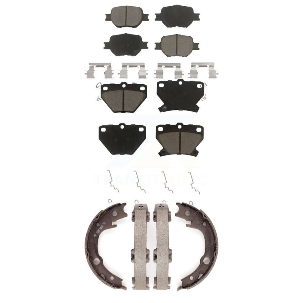 Transit Auto - KCN-100012 - Front and Rear Disc Brake Pad Kits