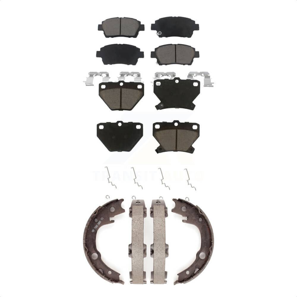Transit Auto - KCN-100013 - Front and Rear Disc Brake Pad Kits