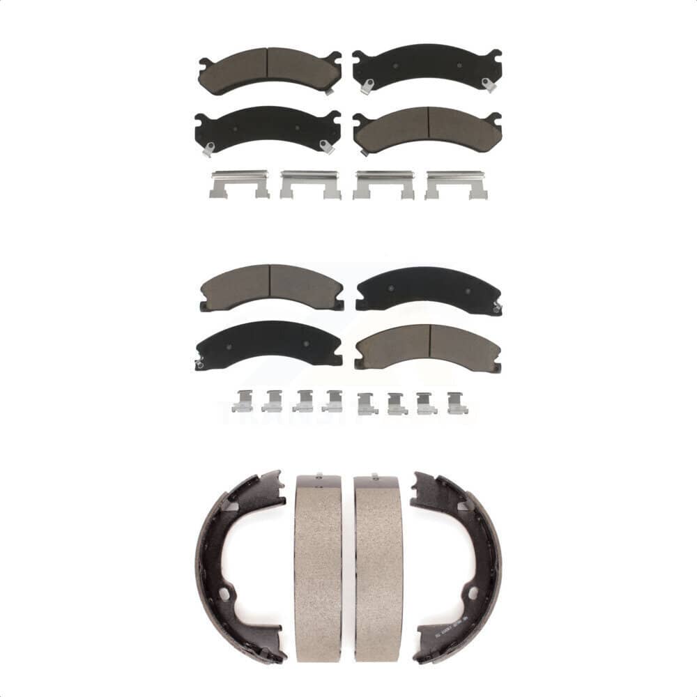 Transit Auto - KCN-100080 - Front and Rear Disc Brake Pad Kits