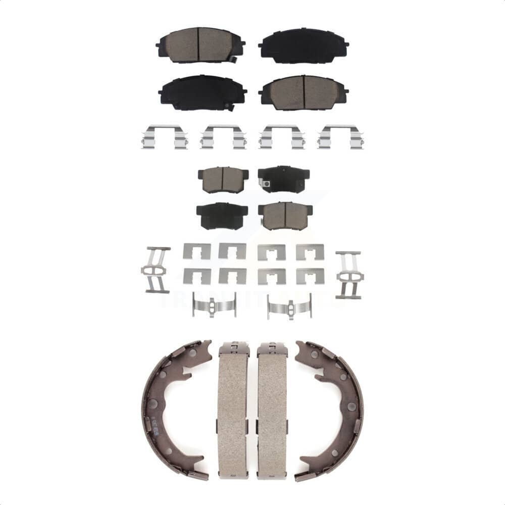 Transit Auto - KCN-100085 - Front and Rear Disc Brake Pad Kits