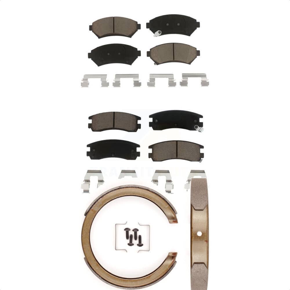 Transit Auto - KCN-100108 - Front and Rear Disc Brake Pad Kits