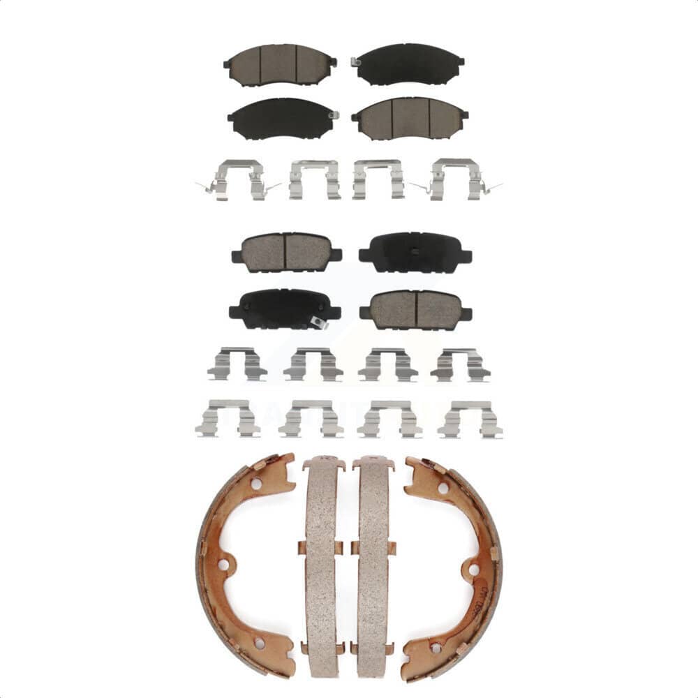 Transit Auto - KCN-100121 - Front and Rear Disc Brake Pad Kits