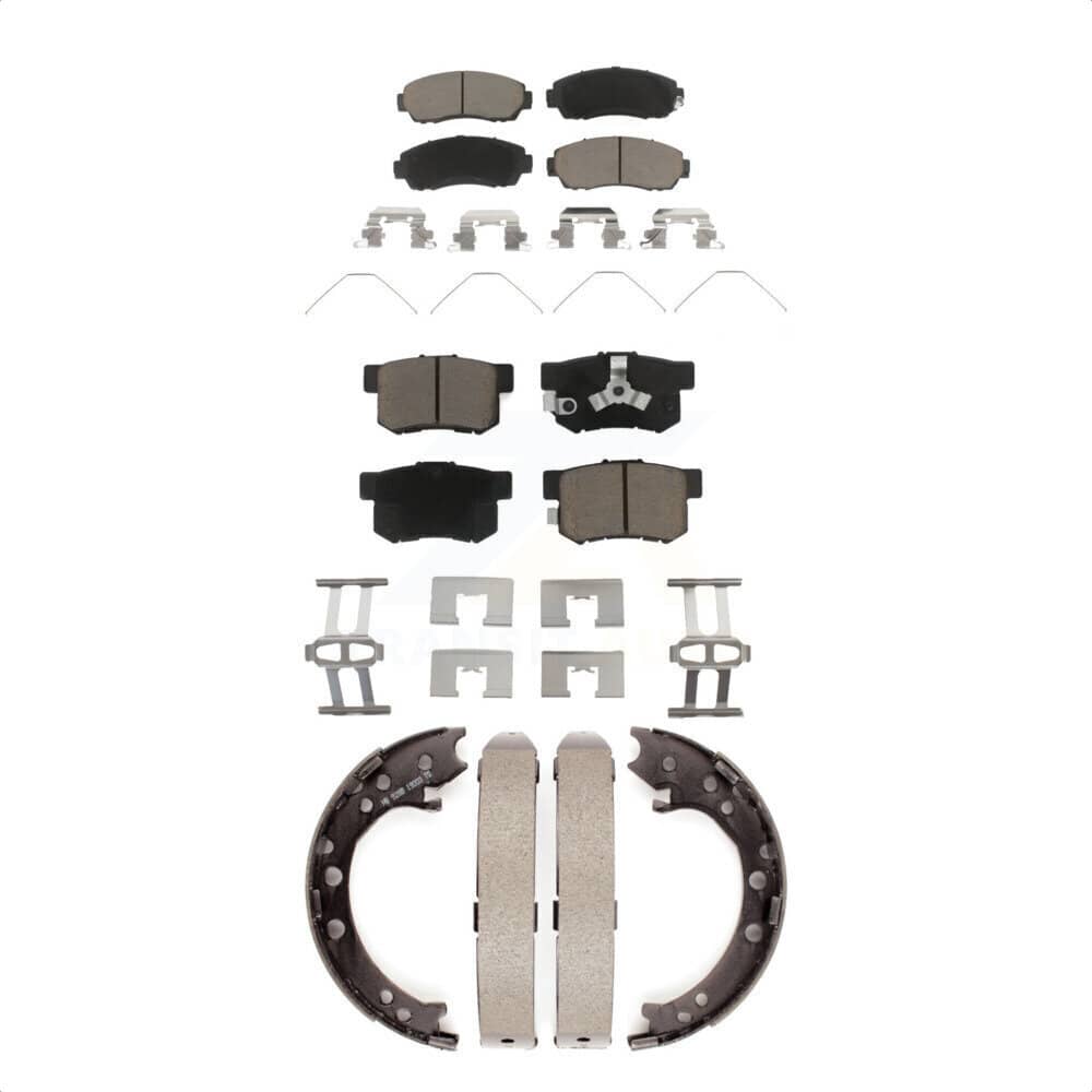 Transit Auto - KCN-100124 - Front and Rear Disc Brake Pad Kits