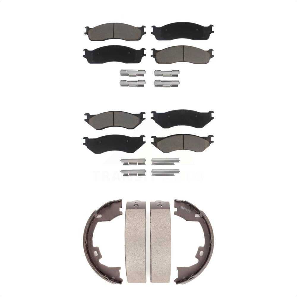 Transit Auto - KCN-100162 - Front and Rear Disc Brake Pad Kits
